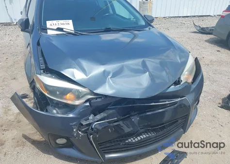 2014 Toyota Corolla S Plus z USA, uszkodzony, nr VIN 2T1BURHE7EC024116